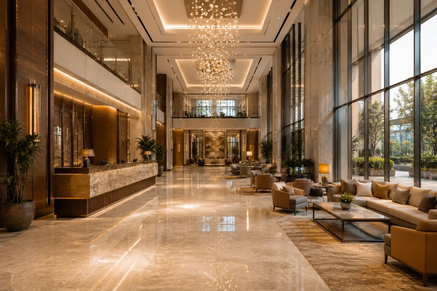 Hotel interior design in Lucknow