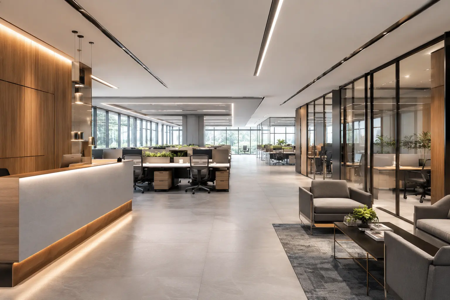 Office interior design in Lucknow