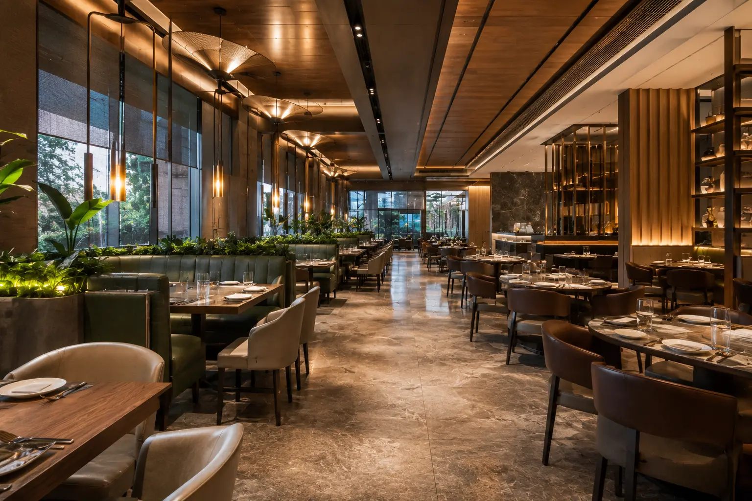Restaurant interior design in Lucknow