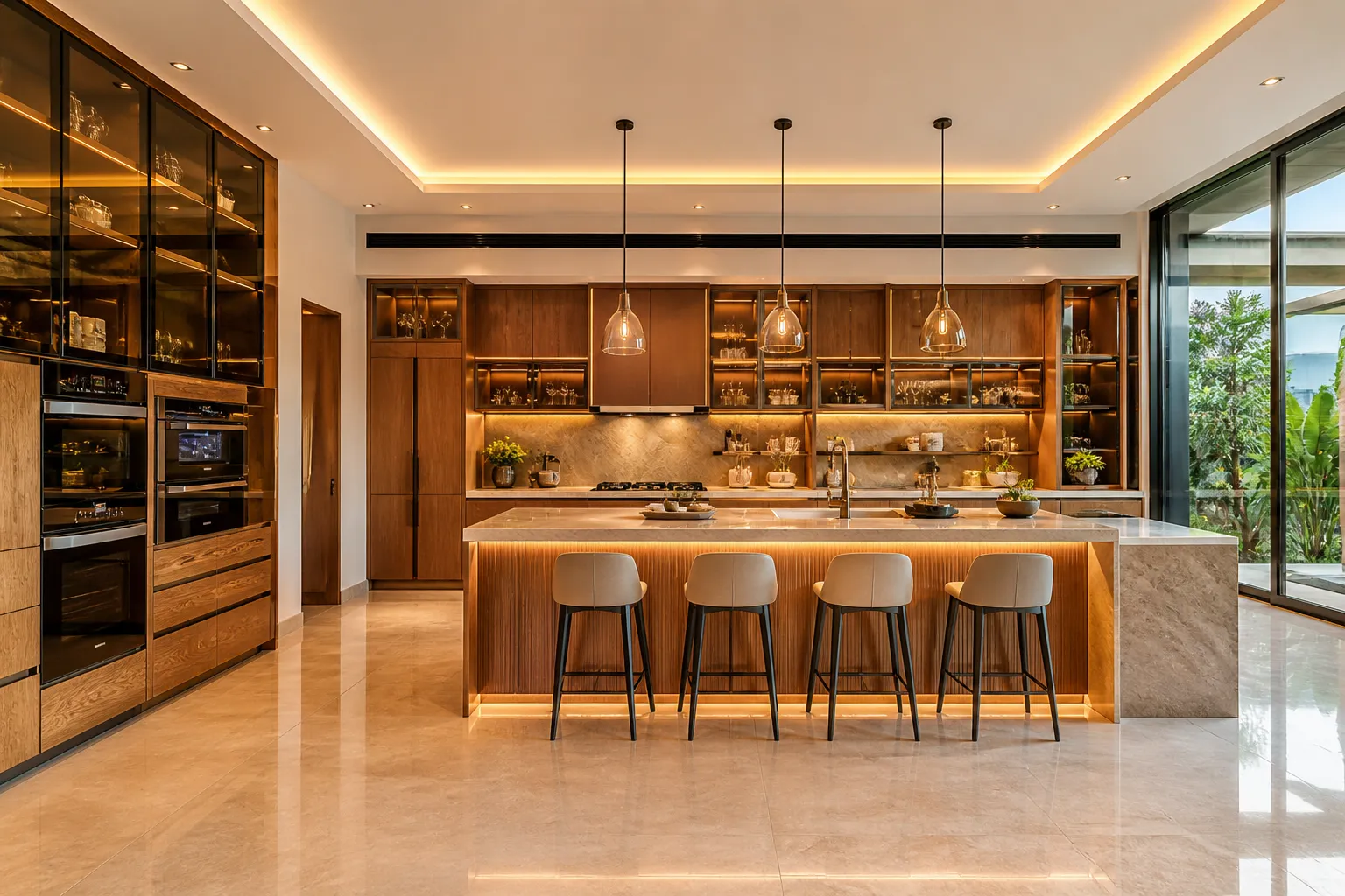 Luxury Modular Kitchen Design in Lucknow